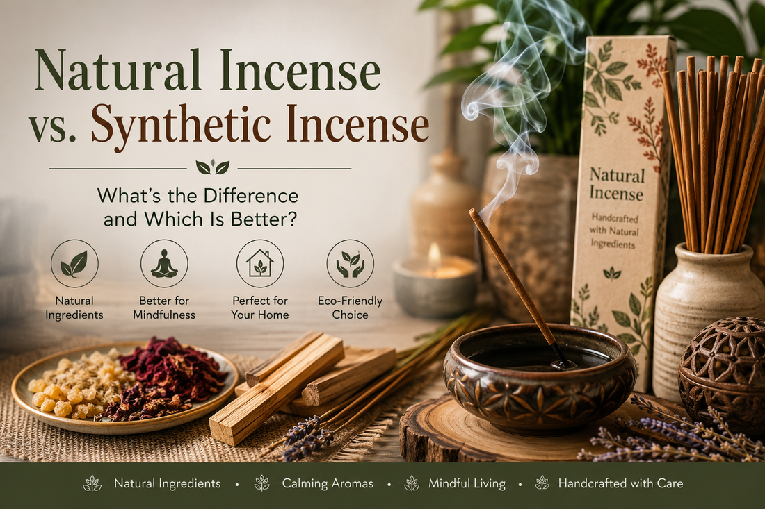 Natural Incense vs. Synthetic Incense: What's the Difference and Which Is Better?