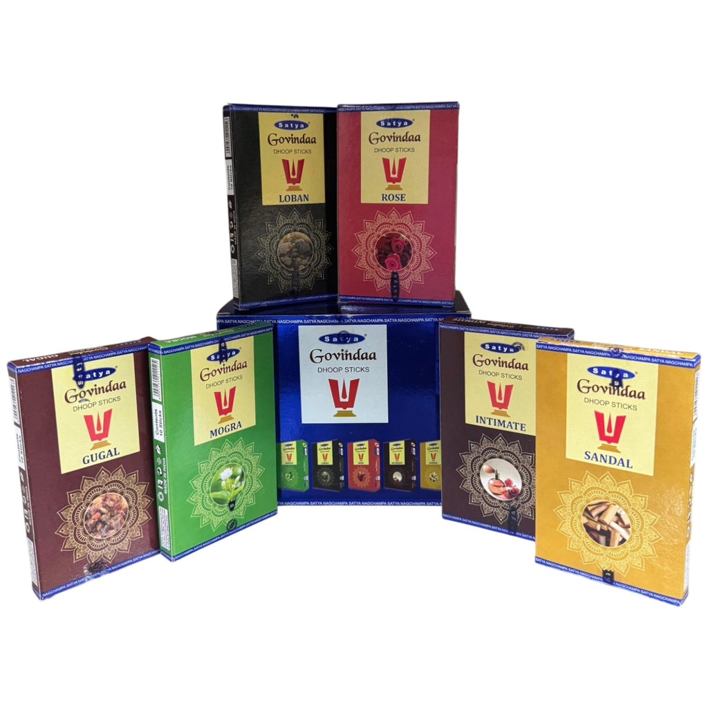 Satya Govindaa Dhoop Sticks 6-in-1 Pack