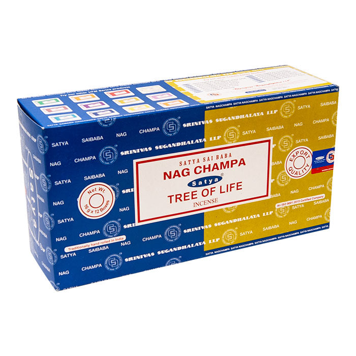 Satya Nag Champa + Tree of Life Incense