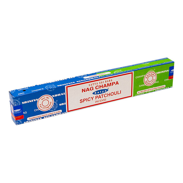 Satya Nag Champa + Spicy Patchouli Incense