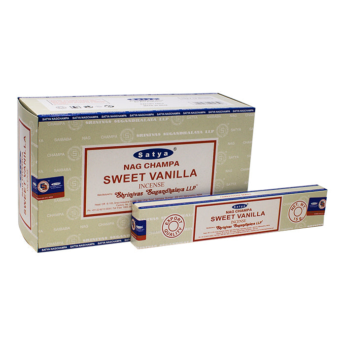 Satya Sweet Vanilla Incense – 15g