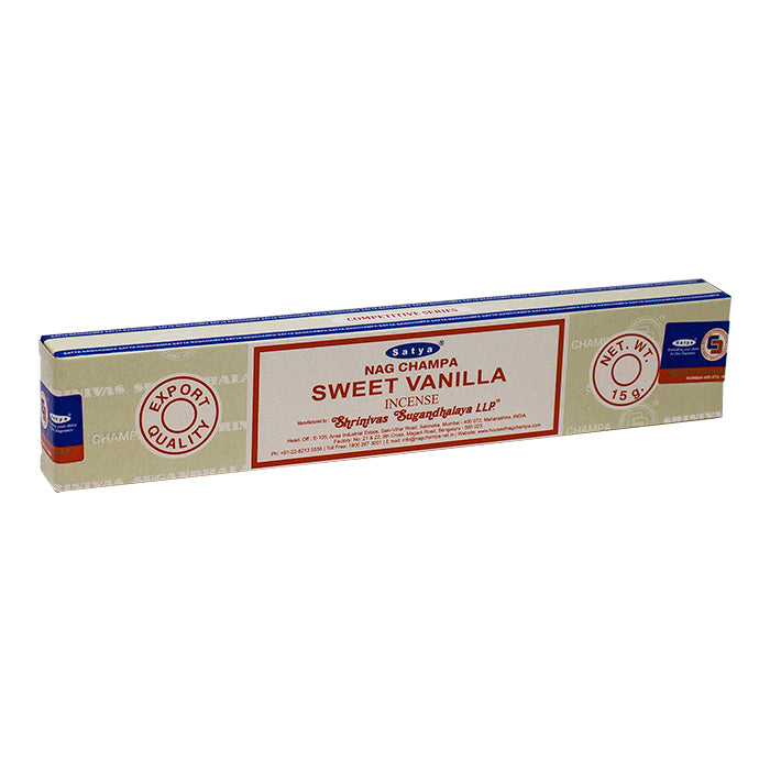 Satya Sweet Vanilla Incense – 15g