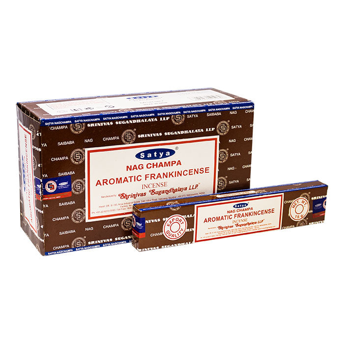 Satya Aromatic Frankincense Incense – 15g