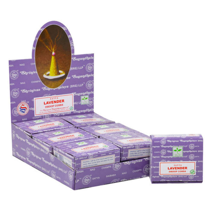 French Lavender Dhoop Cones