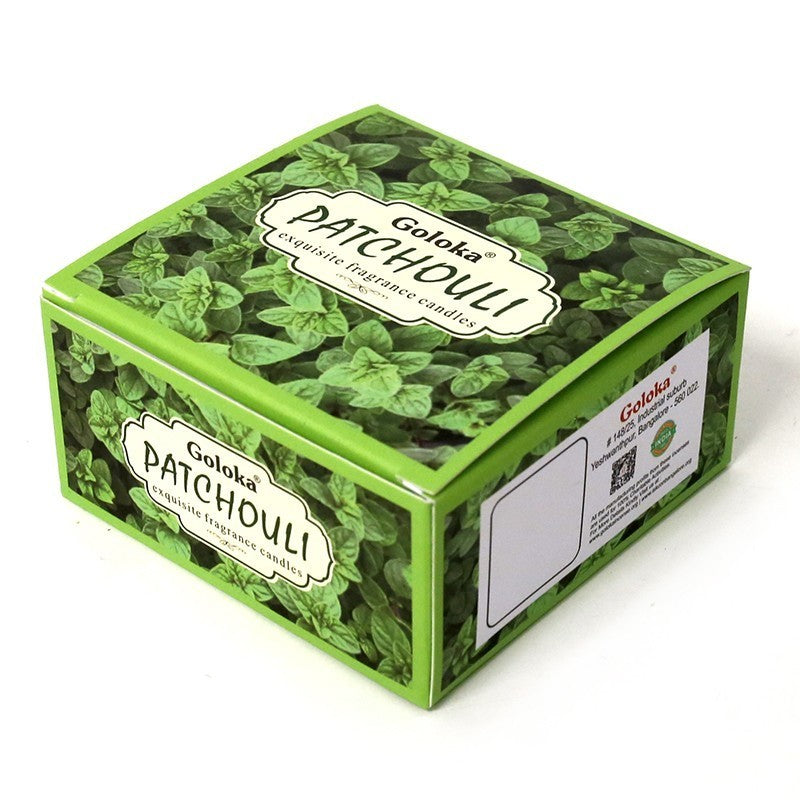 Patchouli Travel Tin Candle 2.4 oz – Aromatic Meditation & Relaxation Candle