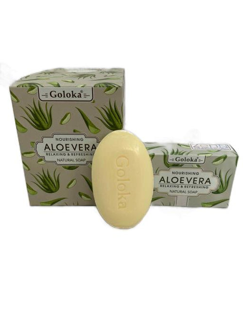 Aloe Vera Natural Soap 75g – Hydrating & Soothing Herbal Bath Bar for Soft Skin