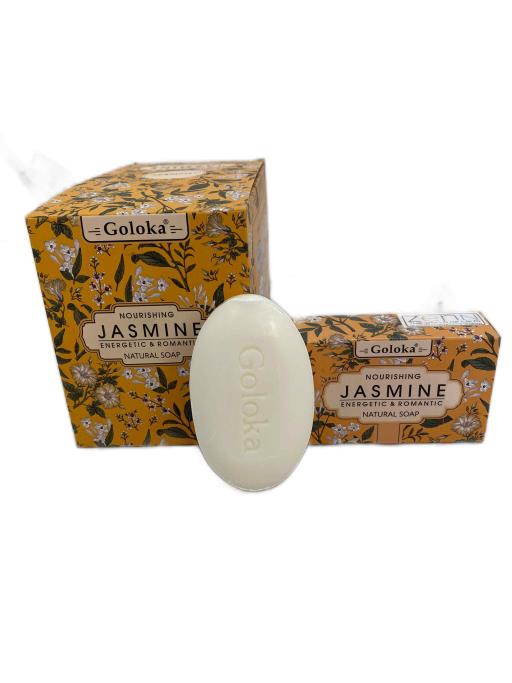 Jasmine Natural Soap 75g – Herbal Moisturizing Bath Bar for Soft & Fragrant Skin