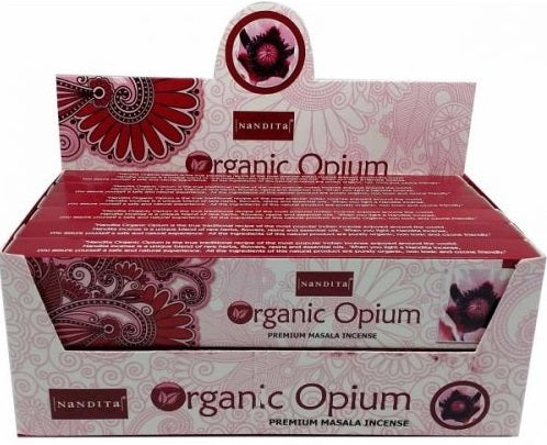 Nandita Opium Incense Sticks, 15g 7.8''