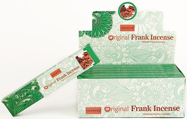 Nandita Frankincense Incense Sticks, 15g 7.8''