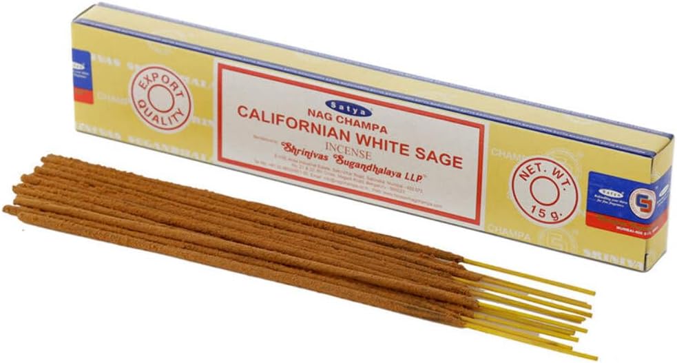 Satya California White Sage Incense – 15g