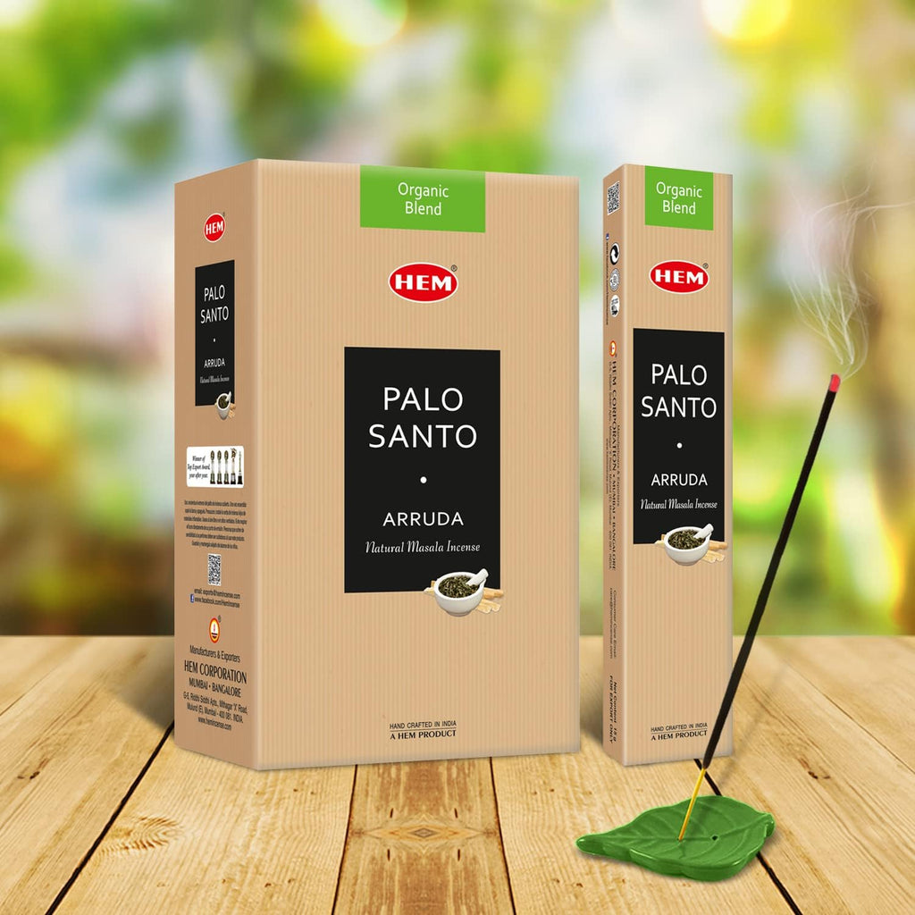 HEM - Palo Santo Arruda Natural Masala Incense Sticks