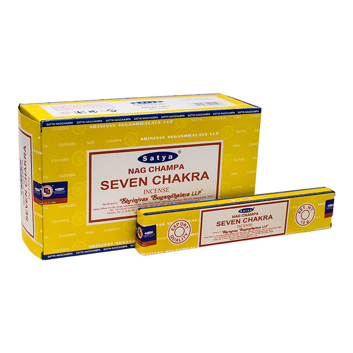 Satya Seven Chakra Incense 15g