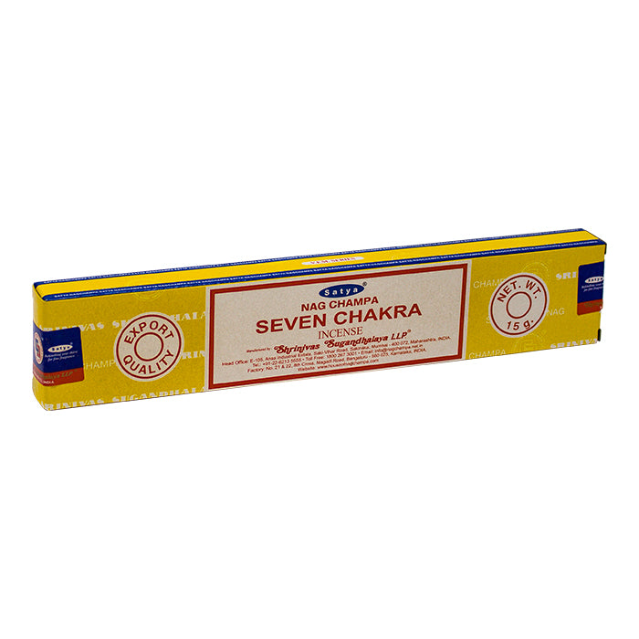 Satya Seven Chakra Incense 15g