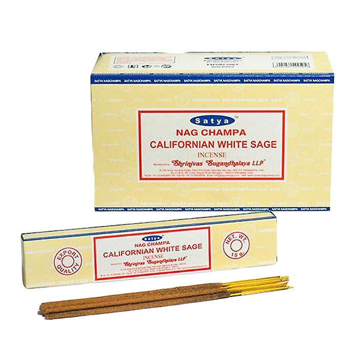 Satya California White Sage Incense – 15g
