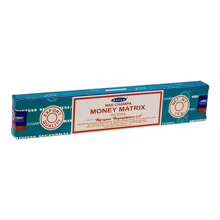 Satya Money Matrix Incense – 15g