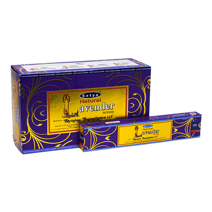 Satya Natural Lavender Incense 15g