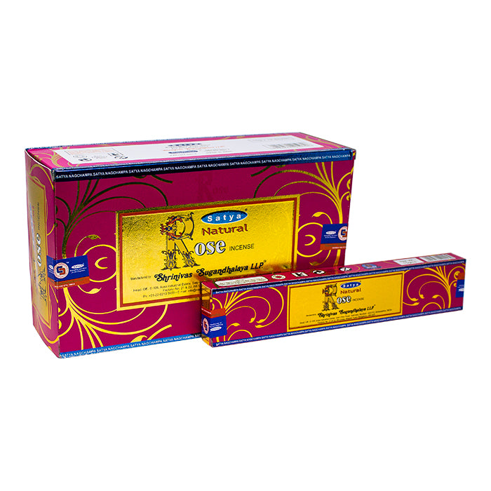 Satya Natural Rose Incense – 15g