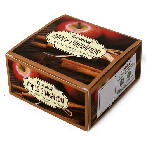 Apple Cinnamon Travel Tin Candle 2.4 oz – Warm Aromatherapy Candle for Cozy Ambiance