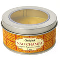 Nag Champa Travel Tin Candle 2.4 oz – Classic Aromatherapy Candle for Meditation & Relaxation