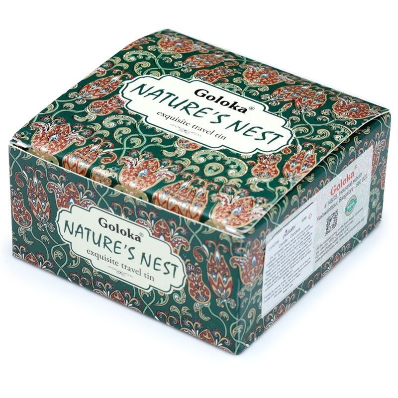 Nature’s Nest Travel Tin Candle 2.4 oz – Calming Aromatherapy Candle for Relaxation
