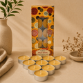 Goloka Nature's Nest Tea Light Candles (10 Per Pack)