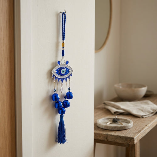 Blue Evil Eye Hanging Charm for Protection