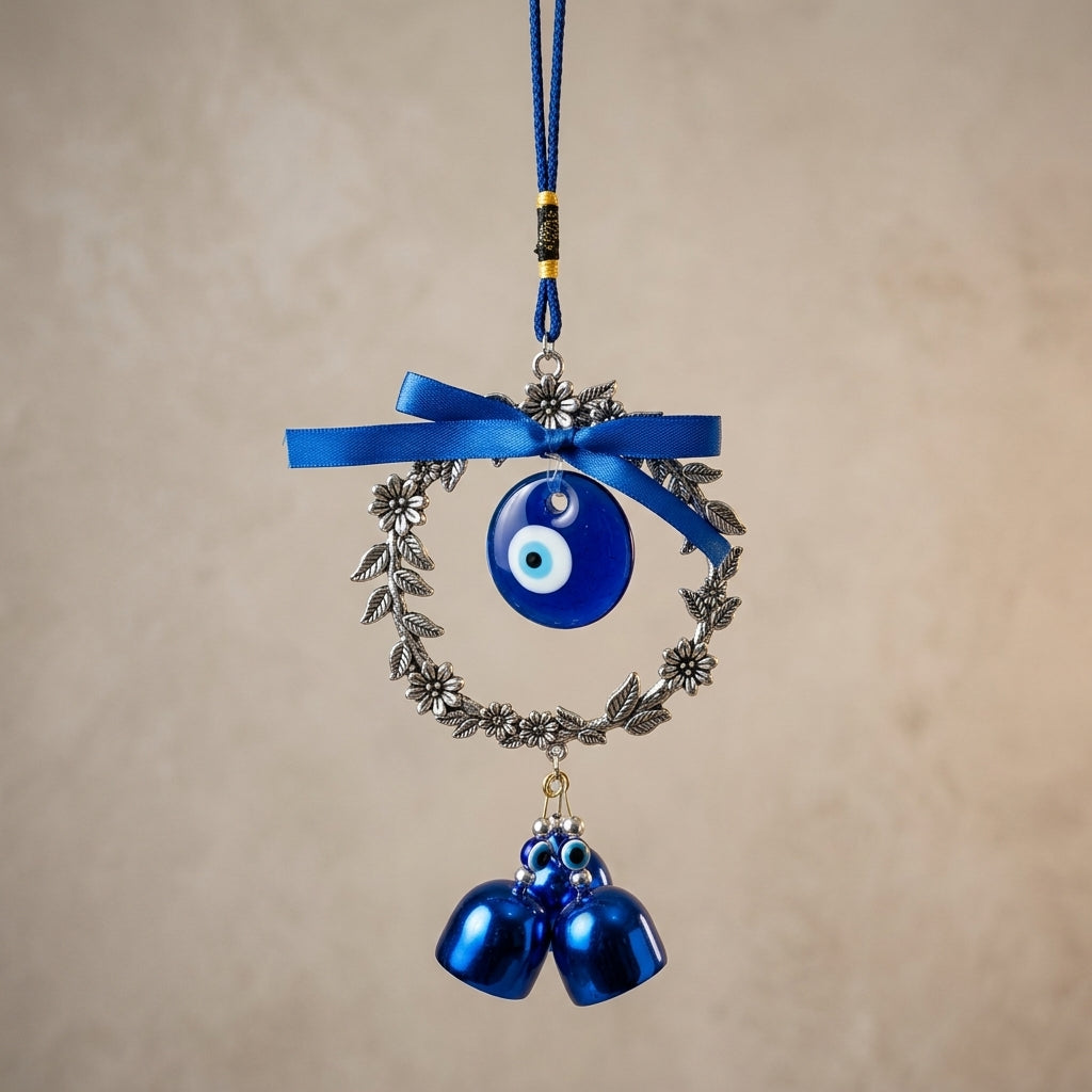 Blue Evil Eye Charm Hanging
