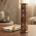 Hamsa Wood Incense Tower