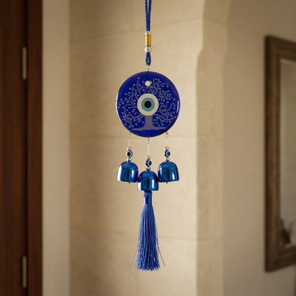 Evil Eye Hanging Talisman – Protective Spiritual Home Décor