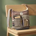 Handmade Hemp Crossbody Bag | Boho Hippie Ethnic Shoulder Bag