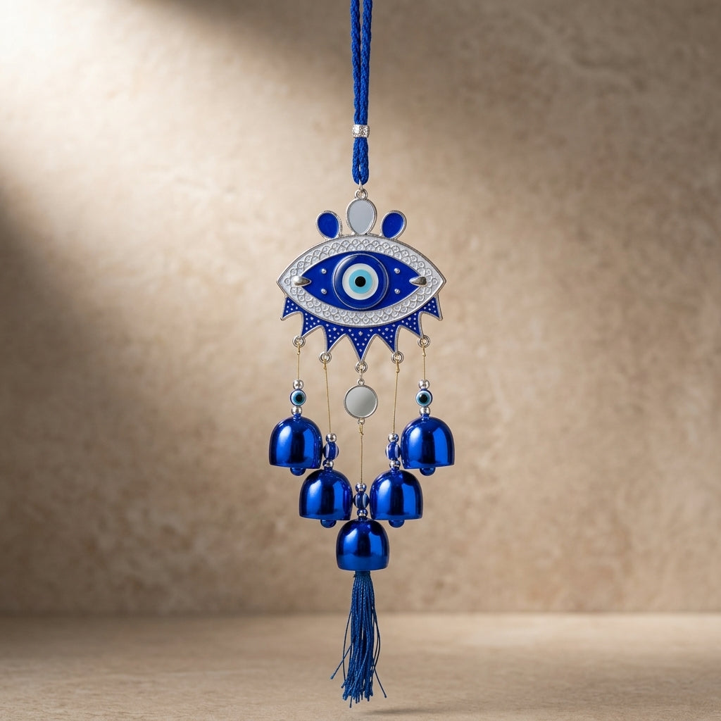 Blue Evil Eye Hanging Charm for Protection