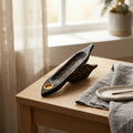 Handcrafted Wooden Canoe Incense Holder & Tealight Burner | 2-in-1 Carved Wood Ash Catcher for Sticks & Cones