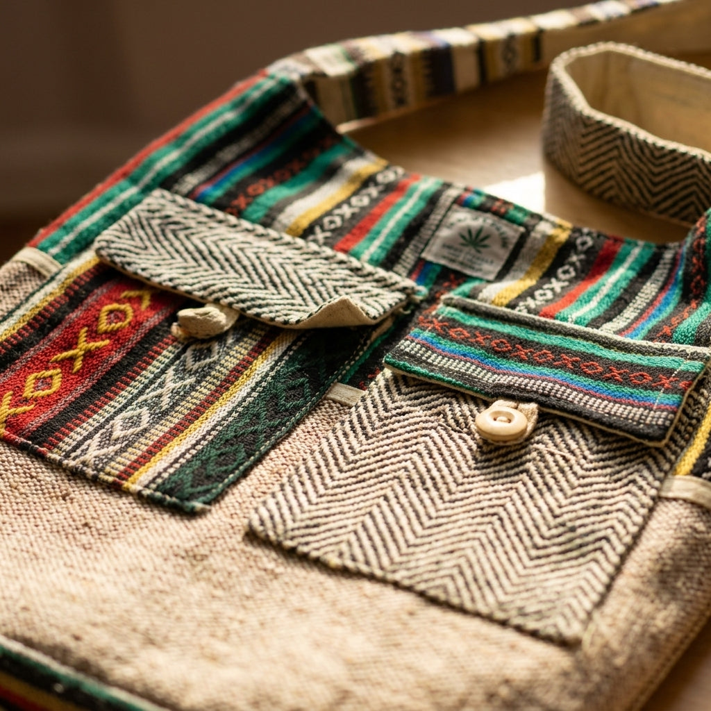 Boho Woven Crossbody Hobo Bag | Eco-Friendly Everyday Shoulder Bag