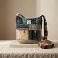 Handmade Hemp Crossbody Bag | Boho Hippie Ethnic Shoulder Bag