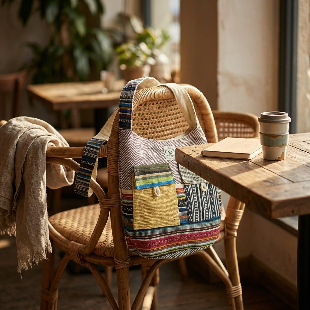 Boho Woven Crossbody Hobo Bag | Eco-Friendly Everyday Shoulder Bag