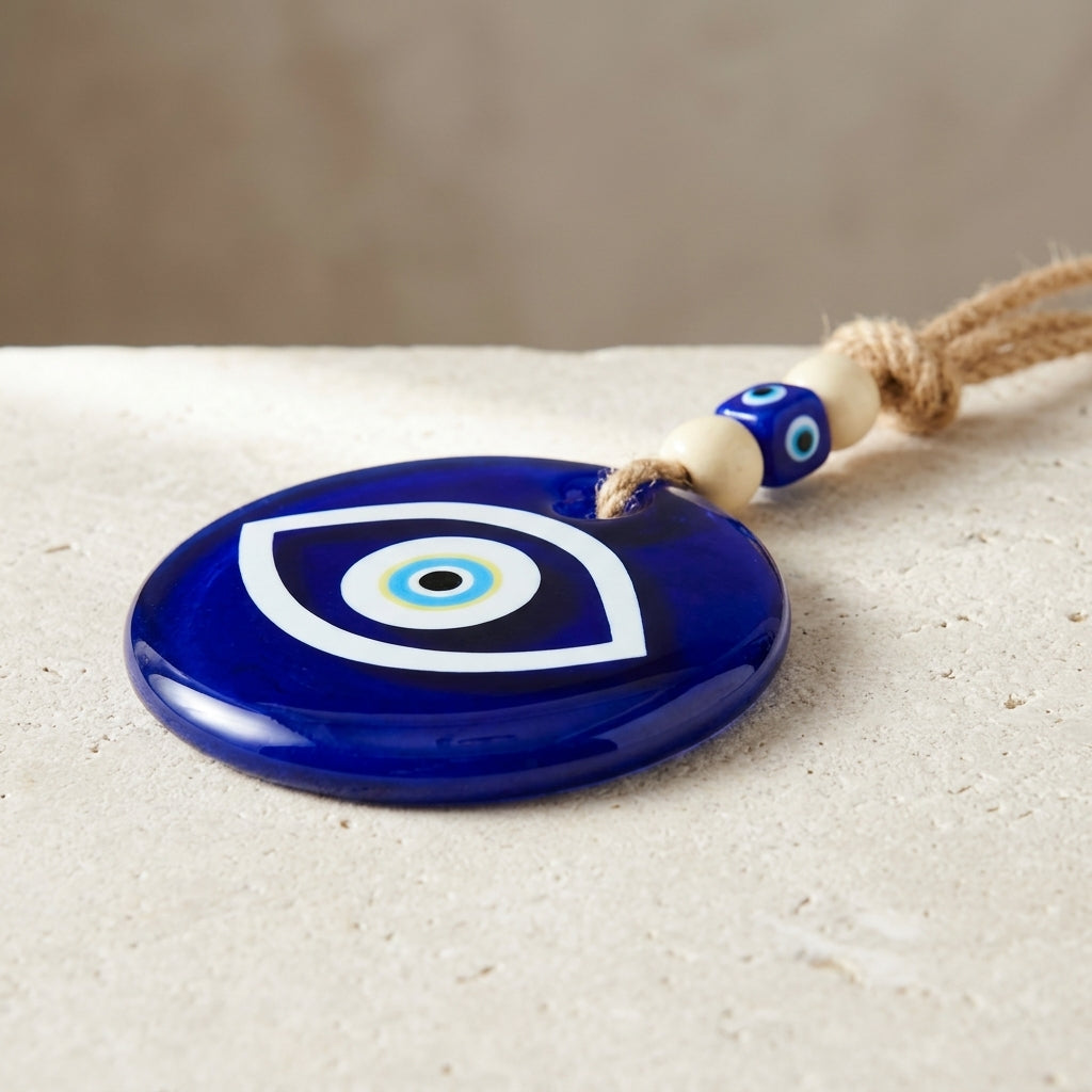Handmade Nazar Evil Eye Door Hanging | Spiritual Home Protection Talisman