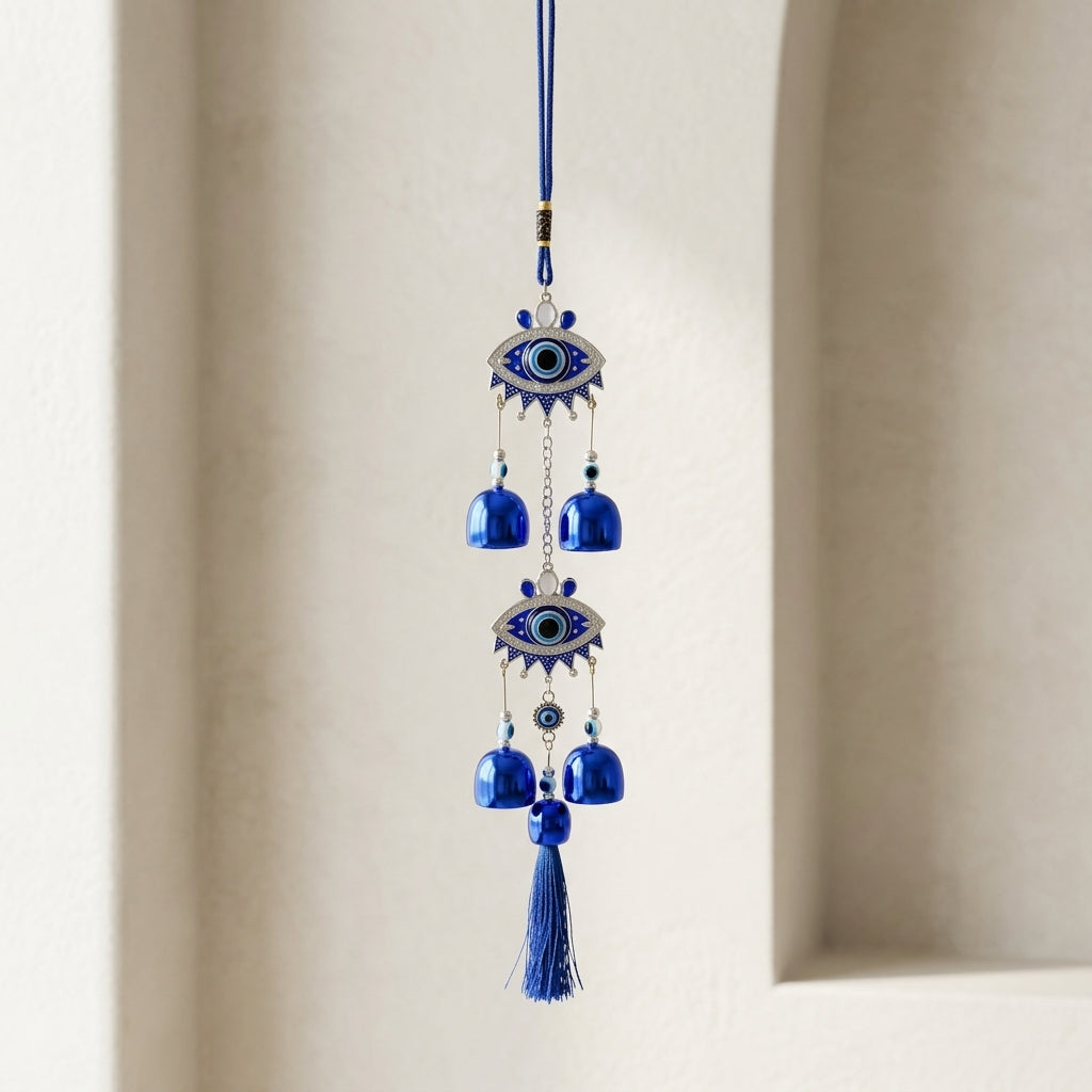 Azure Evil Eye Charm Hanger