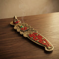 Serenity Artisan Incense Holder – Handcrafted Brass Ganesh Burner