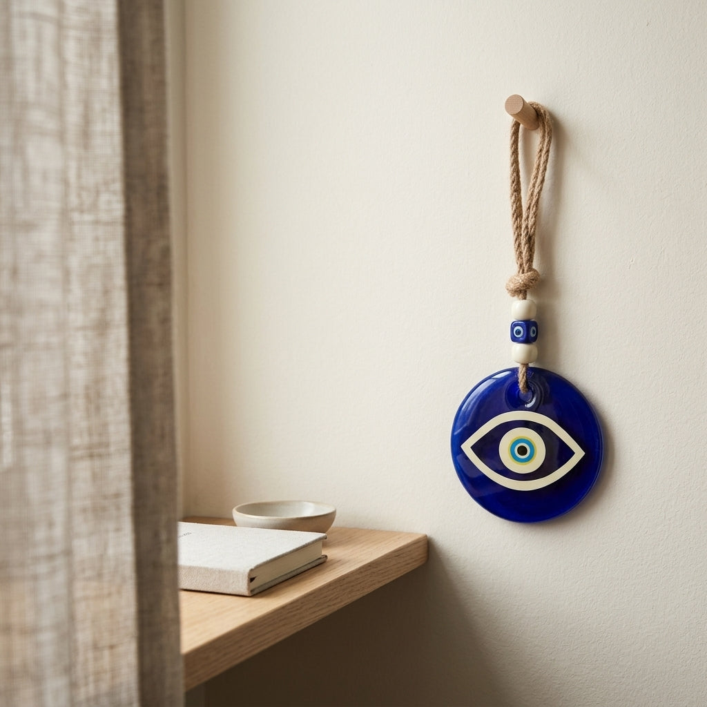 Handmade Nazar Evil Eye Door Hanging | Spiritual Home Protection Talisman