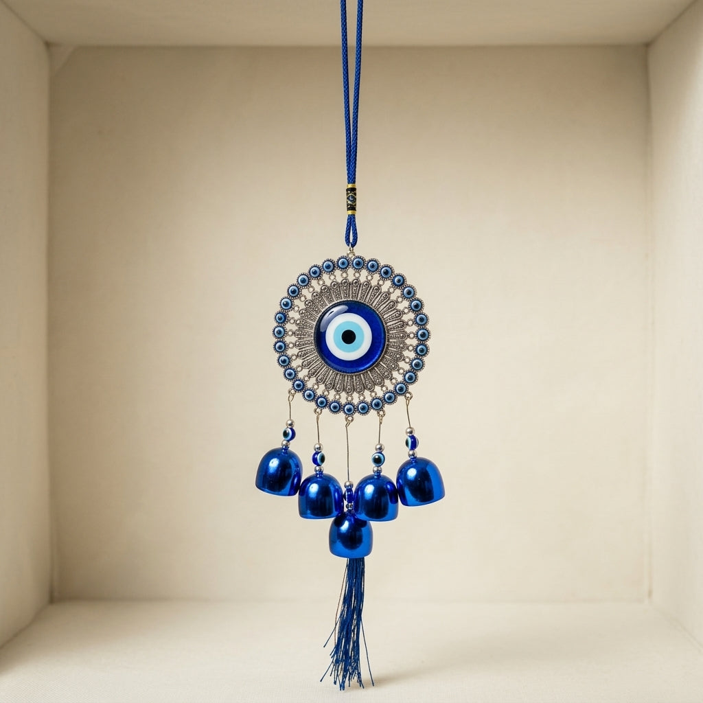 Blue Evil Eye Charm Hanging