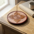 Hand-Carved Soapstone Incense Stick Holder | Lotus Star Burner