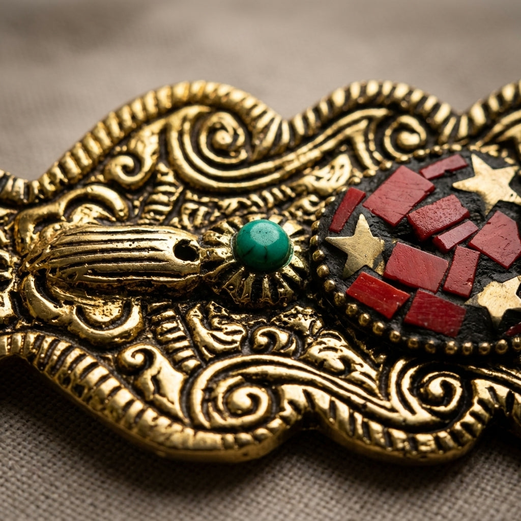 Serenity Artisan Incense Holder – Handcrafted Brass Ganesh Burner